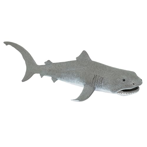 Safari Ltd. S201029 Sea Life Megamouth Shark Hai Kunststoff-Miniatur, GRAU von Safari Ltd.