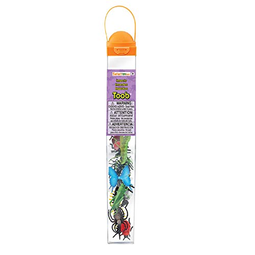 Safari Ltd. Insekten Toob 695304 - 14x handbemalte Sammelfiguren in Tube von Safari