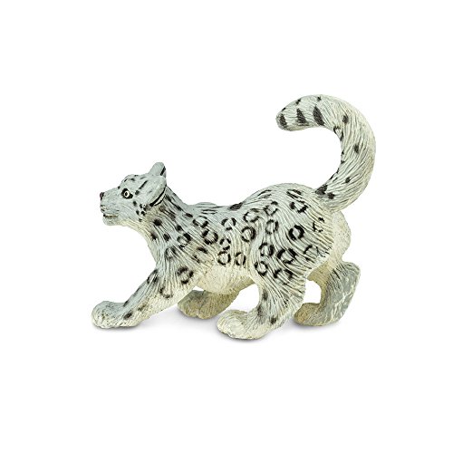 Safari Ltd. Snow Leopard Cub Schneeleopardjunges 237629 handbemalte Sammelfigur von Unbekannt