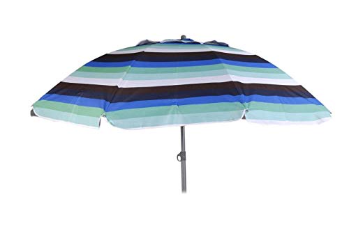 Safari Parasol POLICOT.Streifen C/Protect UV Vent. 180 cm Mehrfarbig (43313 von Safari