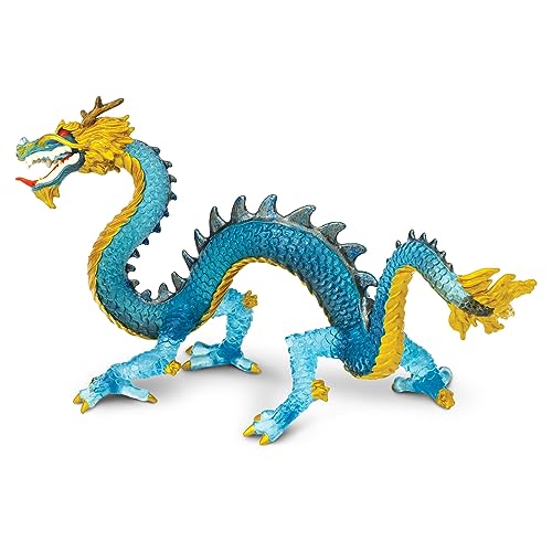 Safari s10175 Drachen Krystal blau Miniatur von Safari Ltd.