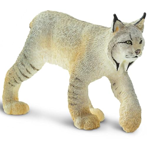 Safari S181829 Wild North American Wildlife Lynx Kunststoff-Miniatur von Safari Ltd.