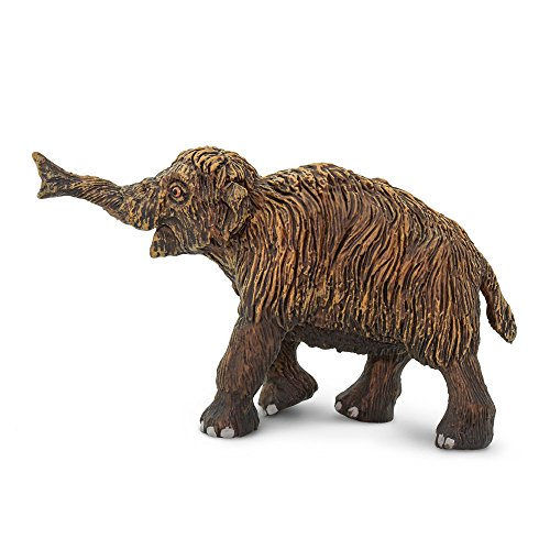 Safari S280029 Woolly Mammoth Baby Mammut Modell, Rotbraun von Safari