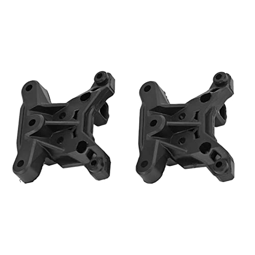 2PCS Vorne Hinten Universal RC Autos Vorne Hinten Shock Mount Stoßdämpfer Halterungen für 16101 16102 16103 1/16 RC Auto Schwarz von Sahgsa