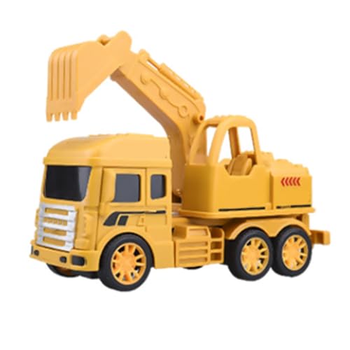 Baubagger Modell Teleskoparm Miniatur Stimulation Engineering Bagger LKW BAU LKW Bagger Spielzeug Modell Bagger Spielzeug Traktor für und Erwachsene von Sahgsa