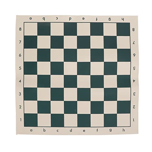 PVC-Schach, Nur Schachbrett, Tragbar, Weiches Schachbrett, Standard-Schachbrett für Reisen, Outdoor, Camping, 34,5 X 34,5 cm von Sahgsa