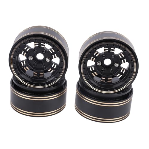 Sahgsa 4pcs 1,9 -Zoll -Messing -Beadlock RC Rad Rand für 1/10 Skala RC Model Cars - Langlebige Radnaben Sahgsa 4pcs 1,9 -Zoll -Messing -Beadlock RC Rad Rand für 1/10 Skala RC Model Cars - Langlebige Radnaben von Sahgsa