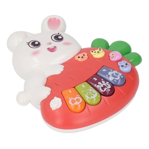 Sahgsa Baby-Klavier-Tastatur-Spielzeug, Kindermusik, Licht-Tastatur-Spielzeug, Tier-Cartoon, Elektronisches Klavier-Spielzeug, Niedliches Frühes Lernen, Pädagogische, Elektronische von Sahgsa