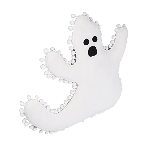 Sahgsa Halloween-Geisterkissen, 40,6 cm, Geister-Plüschkissen, Kuscheltiere, Weiches Plüschtier, für Weihnachten, Geburtstag, Halloween von Sahgsa