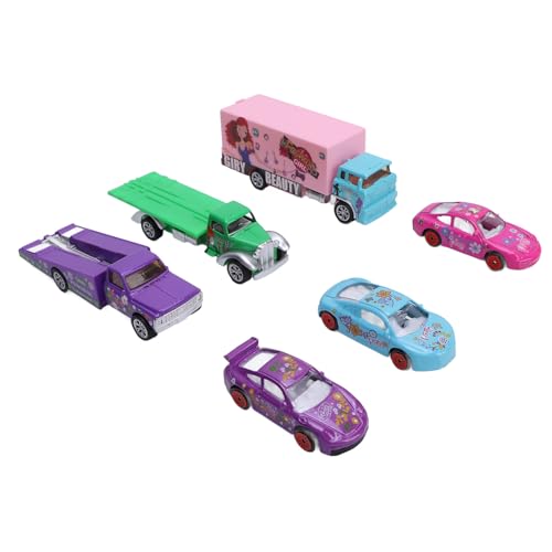 Sahgsa Spielzeugfahrzeuge-Set, 6-teiliges -Stadtauto-Spielzeug für Kleinkinder, Stadtauto-Modell-LKWs, Spielzeug-Spielfahrzeuge-Set, Kleine Autos für, Spielzeugautos für Kleinkinder Im von Sahgsa