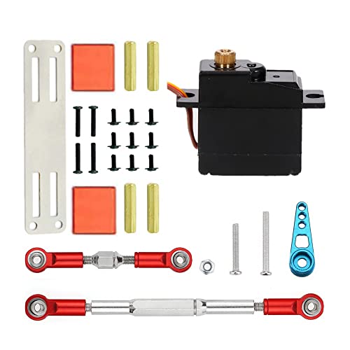 Sahkgye 17G Metal Gear Servo und LenkgestäNge Servo Mount Satz für C14 C24 1/16 RC Auto Upgrade Teile ZubehöR Sahkgye 17G Metal Gear Servo und LenkgestäNge Servo Mount Satz für C14 C24 1/16 RC Auto Upgrade Teile ZubehöR von Sahkgye