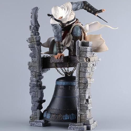 Actionfigur Assassin's Creed Conner Charakter Filmspiel Modell Statue,PVC Schreibtisch Dekor Modell 26 cm/10,2 Zoll Animation Charakter Modell Sammlung Spiel Spielzeug Geschenke von SaiFfe