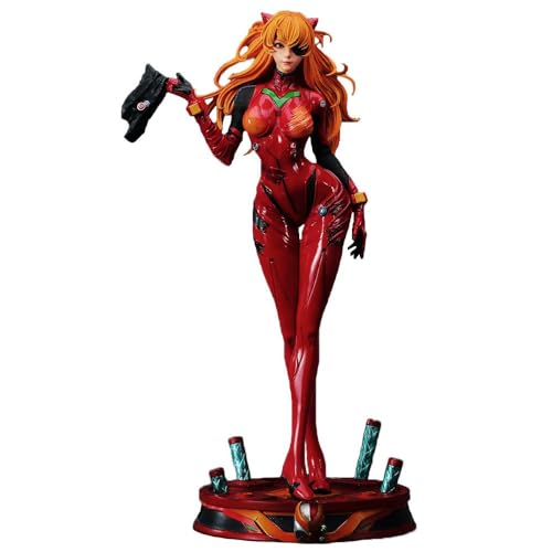 Evangelion: 3.0+1.0 Thrice Upon a Time SPM Figur Asuka Shikinami Langley 45cm/17,7Zoll Mecha Asuka Statue Modell Ornamente PVC Anime Charakter Sammlerstücke Spielzeug Geschenk von SaiFfe