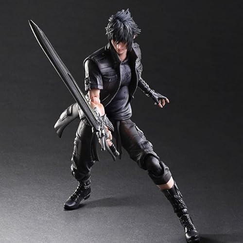 Final Fantasy Noctis Play Arts Kai Actionfigur Modell 26 cm/10,2 Zoll Sammler-Actionfigur Modellstatue Puppe Geschenk Spiel Peripheriefiguren Spielzeug dekorative Geschenke von SaiFfe