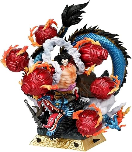 Kaido-Figur, große Kaido-Anime-Actionfigur, PVC-Charakter, Statue, Spielzeug, PVC-Figuren, Desktop-Ornamente, Sammlung, Geschenk, Weihnachten, Geburtstagsgeschenk, 26cm/10,2Zoll von SaiFfe