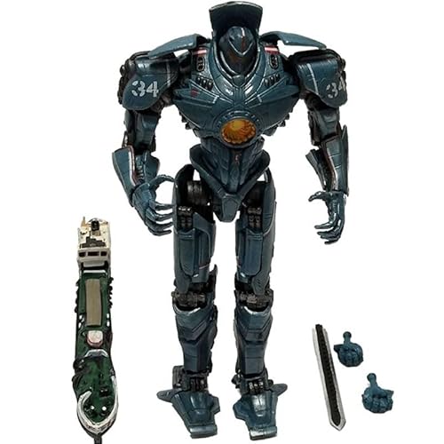 Rim kompatibel mit Pacific Rim Series Gipsy Danger Robot Jaeger Series Actionfigur Spielzeug 18 cm/7 Zoll Weihnachten in Box Sammlung dekorativer Geschenke für Jungen von SaiFfe