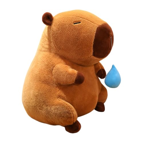 Gefüllte Capybaras Spielzeug Cartoon Capybaras Figur Stofftier Zimmer Emotion Beschwichtigen Für Kleinkind Mädchen Büro Ornamente von Saiyana