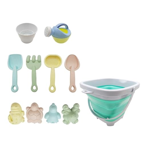 Kleinkindsandspielzeugstrand Set Mit Eimer Gießen Können Meeresfischformen Für Den BAU Kreativer Sandburgen Spielzeug 11pcs Schaufeln Kleinkindsandspielzeugstrand Set Mit Eimer Gießen Können Meeresfischformen Für Den BAU Kreativer Sandburgen Spielzeug 11pcs Schaufeln von Saiyana
