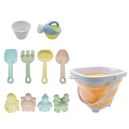 Kleinkindsandspielzeugstrand Set Mit Eimer Gießen Können Meeresfischformen Für Den BAU Kreativer Sandburgen Spielzeug 11pcs Schaufeln Kleinkindsandspielzeugstrand Set Mit Eimer Gießen Können Meeresfischformen Für Den BAU Kreativer Sandburgen Spielzeug 11pcs Schaufeln von Saiyana