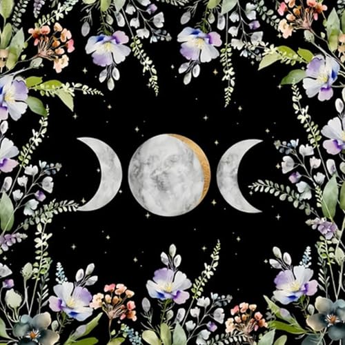 Saiyana Mystical Moons Stern Gemusterte Tarottisch Bedeckt Tarot Karten Lesen Von Stoff Für Spirituelle Praktiken Saiyana Mystical Moons Stern Gemusterte Tarottisch Bedeckt Tarot Karten Lesen Von Stoff Für Spirituelle Praktiken von Saiyana