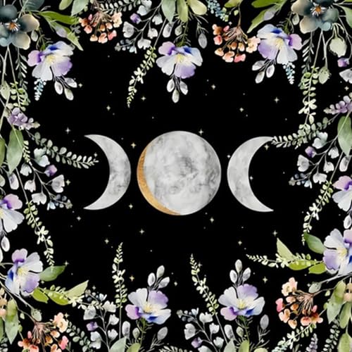 Saiyana Mystical Moons Stern Gemusterte Tarottisch Bedeckt Tarot Karten Lesen Von Stoff Für Spirituelle Praktiken Saiyana Mystical Moons Stern Gemusterte Tarottisch Bedeckt Tarot Karten Lesen Von Stoff Für Spirituelle Praktiken von Saiyana