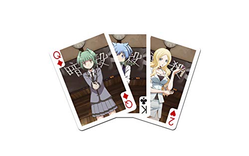 SAKAMI - Assassination Classroom - 52 Spielkarten - Poker, Kartenspiel, Deck, Playing Cards - original & lizensiert von SAKAMI