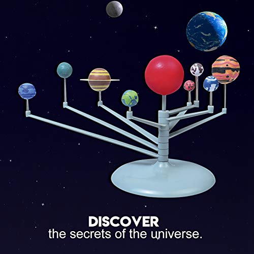 Saluaqui Pädagogische Astronomische Leuchtende Ball DIY Spielzeug -Kit für - 9 Planeten Solarsystem Modell Wissenschaft Experiment, Sicheres Kunststoffmaterial Saluaqui Pädagogische Astronomische Leuchtende Ball DIY Spielzeug -Kit für - 9 Planeten Solarsystem Modell Wissenschaft Experiment, Sicheres Kunststoffmaterial von Saluaqui