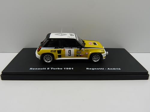 RMX8 1/43 Mexiko Rallye WRC: Renault 5 Turbo 1981 Monte Carlo Ragnotti Andrié #9 von Salvat