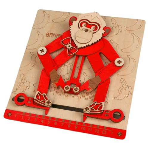 Holzpuzzle,Mathematik Lernen 3D AFFE Interaktiv - Mechanisches Holzpuzzle Für Kinder | Für Kinder Mädchen Ostern Aktivitäten Vorschule Holzpuzzle,Mathematik Lernen 3D AFFE Interaktiv - Mechanisches Holzpuzzle Für Kinder | Für Kinder Mädchen Ostern Aktivitäten Vorschule von Salyeeluly