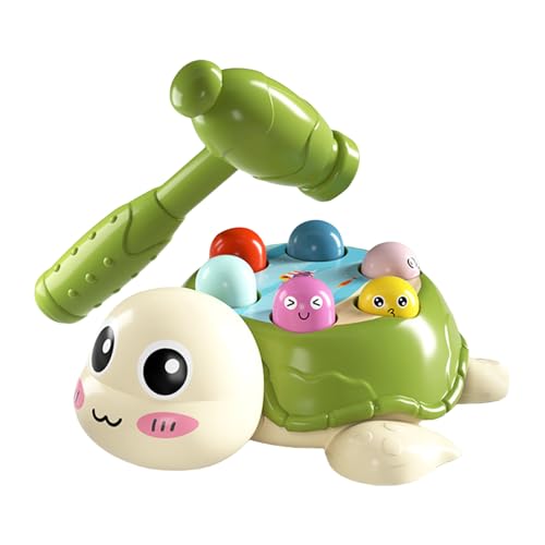 Salyeeluly Hammer Maulwurf Spiel, Schildkröte Lernspielzeug Hämmern, Entwicklungsfördernde Und Lustige Lernaktivitäten Für Kleinkinder Und Babys Zum Geburtstag Salyeeluly Hammer Maulwurf Spiel, Schildkröte Lernspielzeug Hämmern, Entwicklungsfördernde Und Lustige Lernaktivitäten Für Kleinkinder Und Babys Zum Geburtstag von Salyeeluly