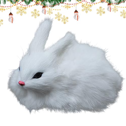 Salyeeluly Plüsch Hase Puppe | Weiche Plüsch Figur Für Tischdekoration - Weicher Schlafbegleiter, Kuscheltier für Wohnzimmer Bett Kinderzimmer Schlafzimmer Arbeitszimmer Couch Sofa Salyeeluly Plüsch Hase Puppe | Weiche Plüsch Figur Für Tischdekoration - Weicher Schlafbegleiter, Kuscheltier für Wohnzimmer Bett Kinderzimmer Schlafzimmer Arbeitszimmer Couch Sofa von Salyeeluly