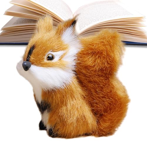 Salyeeluly Stofftier Eichhörnchen | Realistisches Plüsch Eichhörnchen Tischmodell - Sammeldekoration Wohnaccessoire, Stofftier Modell Für Erwachsene Jugendliche Kinder Mädchen Frauen Männer Salyeeluly Stofftier Eichhörnchen | Realistisches Plüsch Eichhörnchen Tischmodell - Sammeldekoration Wohnaccessoire, Stofftier Modell Für Erwachsene Jugendliche Kinder Mädchen Frauen Männer von Salyeeluly