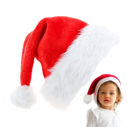 Salyeeluly Weihnachtsmann-Gesichtsmaske, Weihnachtsmann-Maske, Weihnachtsmaske Weihnachtsmütze, Weihnachtsmütze Weihnachtsmann-Kostüm, Cosplay-Maske für Kinder und Erwachsene, Weihnachtskostüm-Zubehör von Salyeeluly