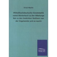 Mittelhochdeutsche Grammatik von Salzwasser