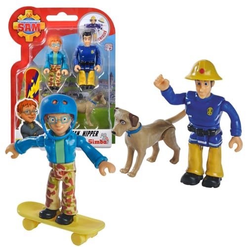 Elvis, Norman, Nipper | Spiel-Figuren Set | Feuerwehrmann Sam | Simba von Sam Fireman