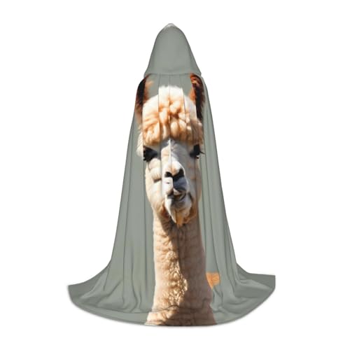 SamLng Alpaka-Avatar-Kapuzenumhang – perfekt für Weihnachten, Halloween, Ostern, Karnevalsparty und Cosplay-Bühnenkostüme SamLng Alpaka-Avatar-Kapuzenumhang – perfekt für Weihnachten, Halloween, Ostern, Karnevalsparty und Cosplay-Bühnenkostüme von SamLng
