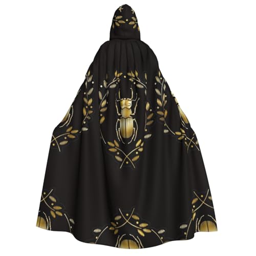 SamLng Bug Wreath Hooded Cloak for Adults - Unisex Perfect for Cosplay, Christmas, Halloween, Easter, Carnival, Masquerade von SamLng