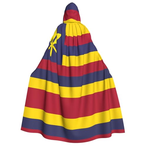 SamLng Flagge des Königreichs Hawaii Kapuzenumhang Erwachsene - Universal Rollenspiel Kostüm Cosplay Umhang Robe - Perfekt für Halloween, Ostern, Karneval SamLng Flagge des Königreichs Hawaii Kapuzenumhang Erwachsene - Universal Rollenspiel Kostüm Cosplay Umhang Robe - Perfekt für Halloween, Ostern, Karneval von SamLng