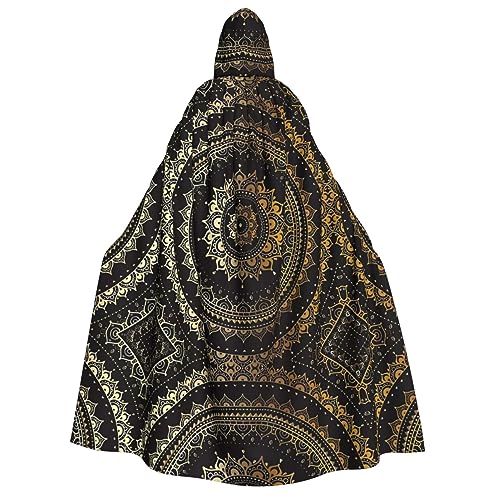 SamLng Kaleidoscope Mandala Kapuzenumhang – Erwachsene Damen Herren Rollenspiel Kostüm – Perfekt für Halloween, Ostern, Karneval und Partys SamLng Kaleidoscope Mandala Kapuzenumhang – Erwachsene Damen Herren Rollenspiel Kostüm – Perfekt für Halloween, Ostern, Karneval und Partys von SamLng