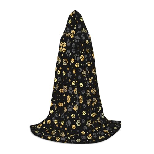 SamLng Kapuzenumhang mit Hundepfotenabdruck – perfekt für Weihnachten, Halloween, Ostern, Karnevalsparty und Cosplay-Bühnenkostüme SamLng Kapuzenumhang mit Hundepfotenabdruck – perfekt für Weihnachten, Halloween, Ostern, Karnevalsparty und Cosplay-Bühnenkostüme von SamLng