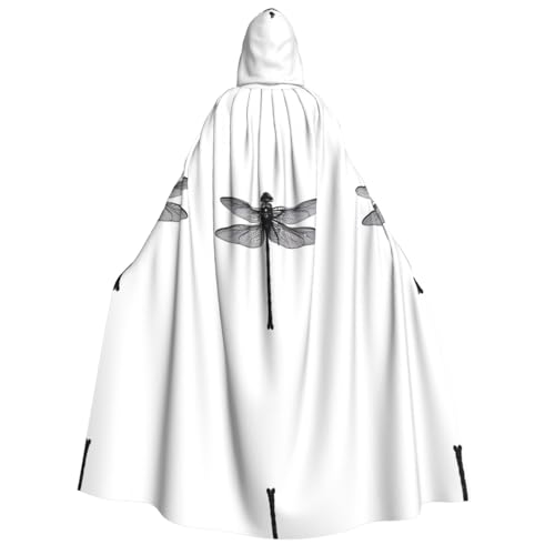 SamLng Libellen-Kapuzenumhang – Erwachsenenkostüm für Damen und Herren, Rollenspiel-Kostüm – perfekt für Halloween, Ostern, Karneval und Partys SamLng Libellen-Kapuzenumhang – Erwachsenenkostüm für Damen und Herren, Rollenspiel-Kostüm – perfekt für Halloween, Ostern, Karneval und Partys von SamLng