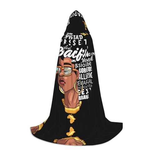 SamLng Melanin Afro-Frauen-Umhang mit Kapuze – perfekt für Weihnachten, Halloween, Ostern, Karnevalsparty und Cosplay-Bühnenkostüme SamLng Melanin Afro-Frauen-Umhang mit Kapuze – perfekt für Weihnachten, Halloween, Ostern, Karnevalsparty und Cosplay-Bühnenkostüme von SamLng