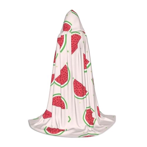 SamLng Rosafarbener Wassermelonen-Umhang mit Kapuze – perfekt für Weihnachten, Halloween, Ostern, Karnevalsparty und Cosplay-Bühnenkostüme SamLng Rosafarbener Wassermelonen-Umhang mit Kapuze – perfekt für Weihnachten, Halloween, Ostern, Karnevalsparty und Cosplay-Bühnenkostüme von SamLng