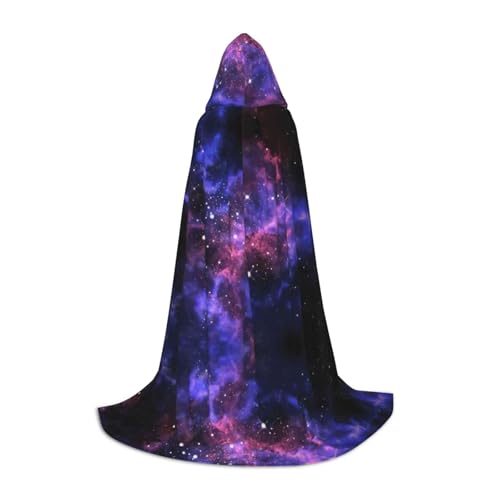 SamLng Universum Galaxy Star Space Kapuzenumhang für Teenager - Rollenspiel Kostüm Umhang - Perfekt für Weihnachten, Halloween, Karneval Party von SamLng