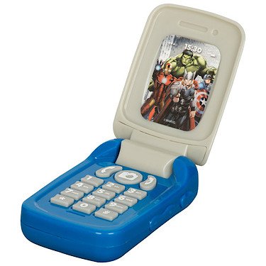 Marvel – Avengers Assemble – Flip Top Phone – Klapphandy mit Soundseffekt (Englische Sprache) von Sambro