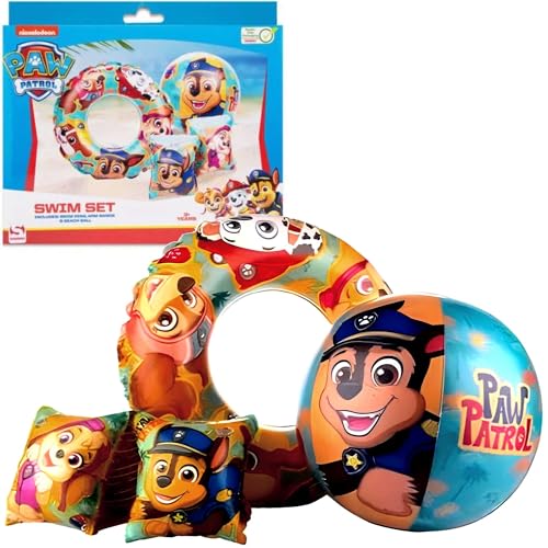 Paw Patrol Swim Set - Wasserspielset Rad, Ärmel, Ball von Sambro