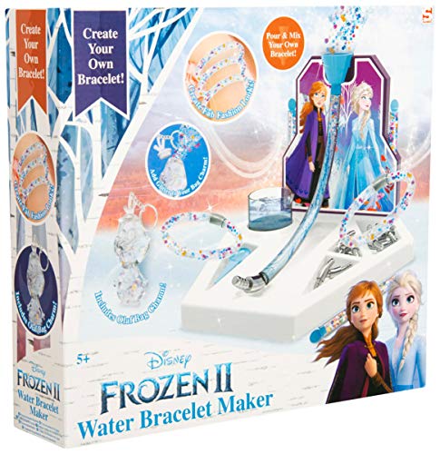 Sambro DFR2-4801 - Bastelset Wasser Armbänder, Disney Frozen II, für 12 selbst gemachte Armbänder von Disney