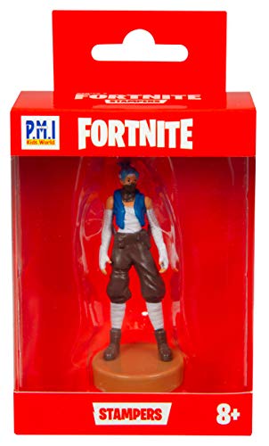 Sambro PMI-3557-2 Fortnite 3D Sammelfiguren mit Stempel, Serie 2, zum Sammeln und Tauschen, ca. 15 cm, Sortiert, bunt von Sambro