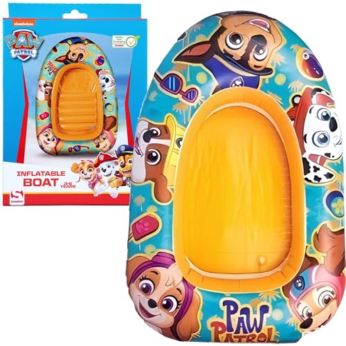 Sambro Paw Patrol Aufblasbares Ponton-Schwimmboot 100 x 60 cm von Sambro