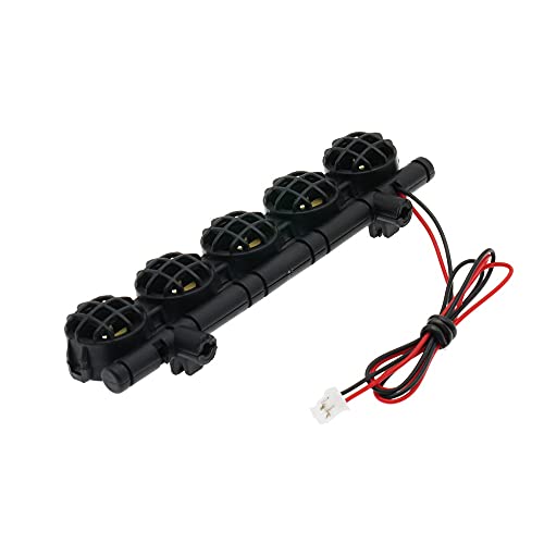 SameeHome LED-Lichtleiste für Auto RC Lampe für MN D90 D99S Mn98 Mn99S Mn-90 1/12 RC Auto Upgrade Teile von SameeHome